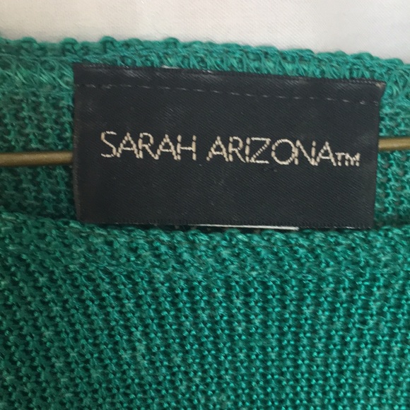 Sarah Arizona Green Woven Top - Picture 5 of 8